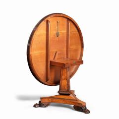 George Bullock A George IV tilt top centre table by George Bullock - 1688287