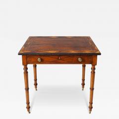 George Bullock George Bullock British Specimen Woods Inlaid Writing Table circa 1810 - 4757495