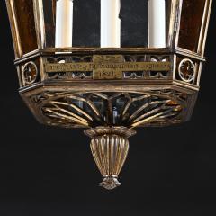 George Bullock Napoleon Buonapartes Gilt Brass Hall Lantern Supplied For Use at St Helena - 4599417