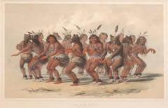 George Catlin GEORGE CATLIN 1794 1872 THE BEAR DANCE NO 18 - 2904131