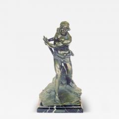 George Colin The Steerman bronze sculpture signed George Colin - 4345366