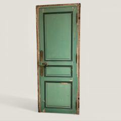 George E Hausmann Haussmann Interior Door with Frame Original Hardware and Key circa 1860 - 4612858