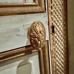 George E Hausmann Haussmann Interior Door with Frame Original Hardware and Key circa 1860 - 4612860