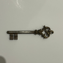 George E Hausmann Haussmann Interior Door with Frame Original Hardware and Key circa 1860 - 4612862