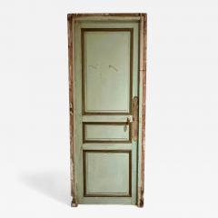 George E Hausmann Haussmann Interior Door with Frame Original Hardware and Key circa 1860 - 4614521