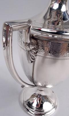 George Fenwick Antique Scottish Georgian Neoclassical Covered Amphora Urn 1808 - 4246954