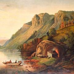 George Frederick Buchanan Scottish Landscape Painting1856 Signed Buchanan - 4525442