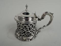 George Frederick Pinnell Antique English Victorian Sterling Silver Mustard Pot 1844 - 3754186