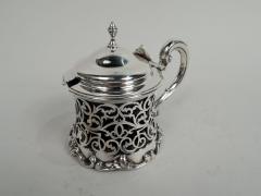 George Frederick Pinnell Antique English Victorian Sterling Silver Mustard Pot 1844 - 3754188