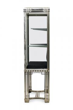 George Frye George Frye French Art Deco Steel and Glass Cabinet - 4272570