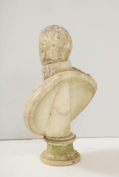 George Garrard Georgian Marble Bust of Baronet Montagu Roger Burgoyne - 1988408