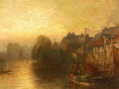 George Herbert McCord Amsterdam Harbor at Sunset  - 3716179