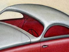 George Hildebrand Classic Cars Streamlined Coupe Art Deco Vintage Car - 4314402