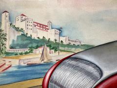 George Hildebrand Classic Cars Streamlined Coupe Art Deco Vintage Car - 4314405