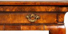 George I Burl Walnut Lowboy - 4139531
