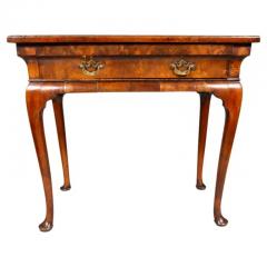 George I Burl Walnut Lowboy - 4139533