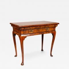 George I Burl Walnut Lowboy - 4153715