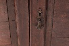 George I Oak Glazed Bookcase Cabinet - 4686715