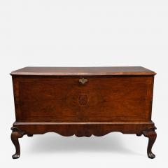 George I Style Walnut Inlaid Blanket Chest - 1732160