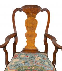George I Walnut Armchair - 4292606