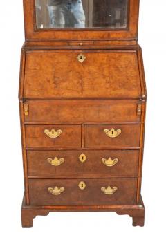 George I Walnut Bureau Bookcase - 4134183