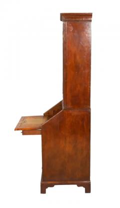 George I Walnut Bureau Bookcase - 4134250