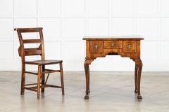 George I Walnut Kneehole Lowboy Side Table - 4394382