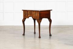 George I Walnut Kneehole Lowboy Side Table - 4394383