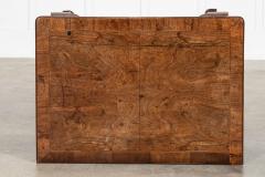 George I Walnut Kneehole Lowboy Side Table - 4394388