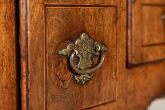 George I Walnut Kneehole Lowboy Side Table - 4394391