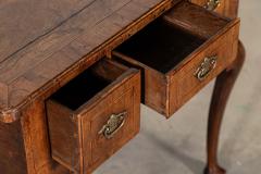 George I Walnut Kneehole Lowboy Side Table - 4394392
