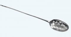 George I silver rat tail Mote Spoon C 1725 - 3532399