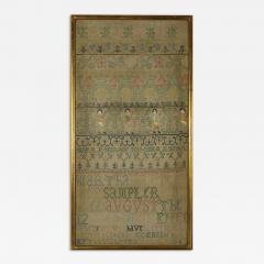 George II Band Sampler 1741 by Martha Hayter - 3407429