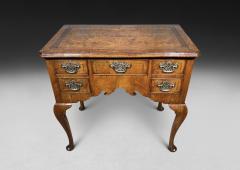George II Burr Walnut Lowboy - 4740275