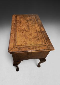 George II Burr Walnut Lowboy - 4740276