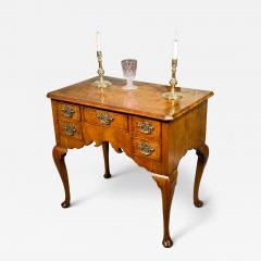 George II Burr Walnut Lowboy - 4740290