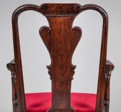 George II Elm Open Arm Chair - 1892431