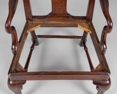 George II Elm Open Arm Chair - 1892433