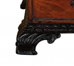 George II Mahogany Architectural Secretary Desk - 4581022