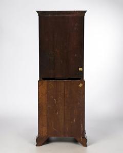 George II Mahogany Bureau Bookcase c 1740 - 4720554