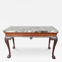 George II Mahogany Console Table - 4459047
