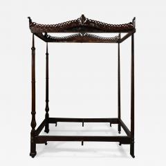 George II Mahogany Four Poster Bed Circa 1760 - 4463974
