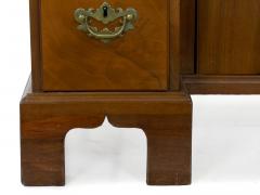 George II Mahogany Kneehole Dressing Table Desk England c 1750 - 912633