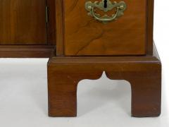 George II Mahogany Kneehole Dressing Table Desk England c 1750 - 912634