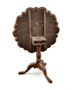 George II Mahogany Piecrust Tilt Table - 4175229