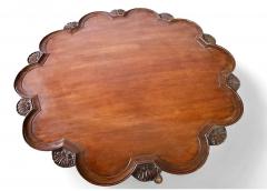 George II Mahogany Piecrust Tilt Table - 4175230