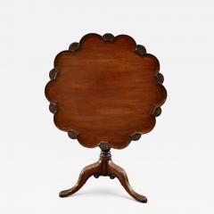 George II Mahogany Piecrust Tilt Table - 4177002