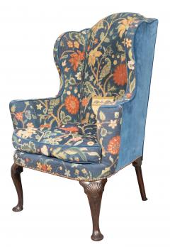 George II Mahogany Wing Chair - 4292586