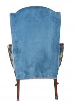 George II Mahogany Wing Chair - 4292587