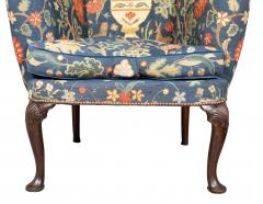 George II Mahogany Wing Chair - 4292612